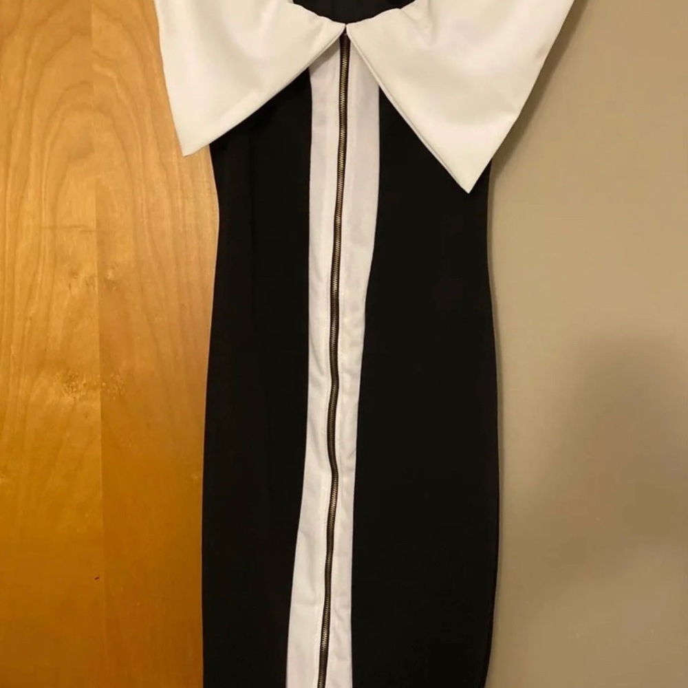 Black and White Dress